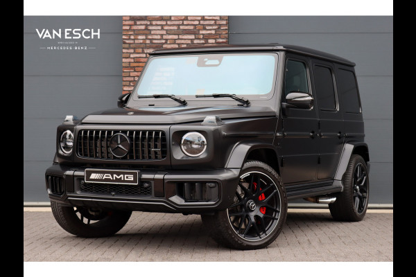 Mercedes-Benz G-Klasse AMG 63 V8 | Facelift | Techniekpakket | Performance-pakket | Distronic | AMG Drivers Package | Burmester | Nappa Leder | Verwarmd Stuurwiel | Trekhaak | Keyless Go | Massage | Matte PPF |