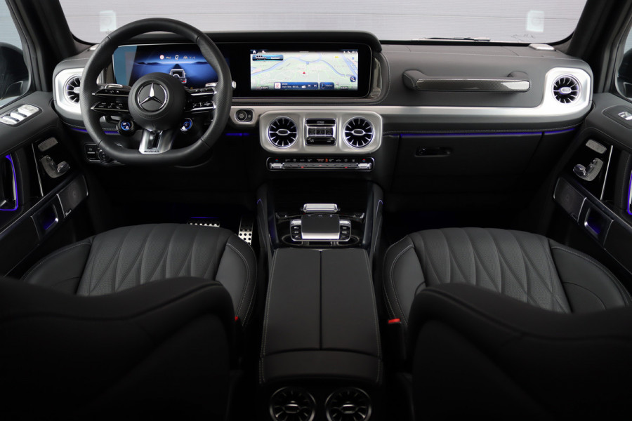 Mercedes-Benz G-Klasse AMG 63 V8 | Facelift | Techniekpakket | Performance-pakket | Distronic | AMG Drivers Package | Burmester | Nappa Leder | Verwarmd Stuurwiel | Trekhaak | Keyless Go | Massage | Matte PPF |