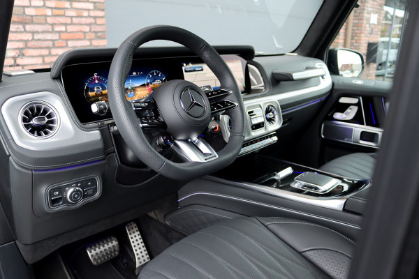 Mercedes-Benz G-Klasse AMG 63 V8 | Facelift | Techniekpakket | Performance-pakket | Distronic | AMG Drivers Package | Burmester | Nappa Leder | Verwarmd Stuurwiel | Trekhaak | Keyless Go | Massage | Matte PPF |