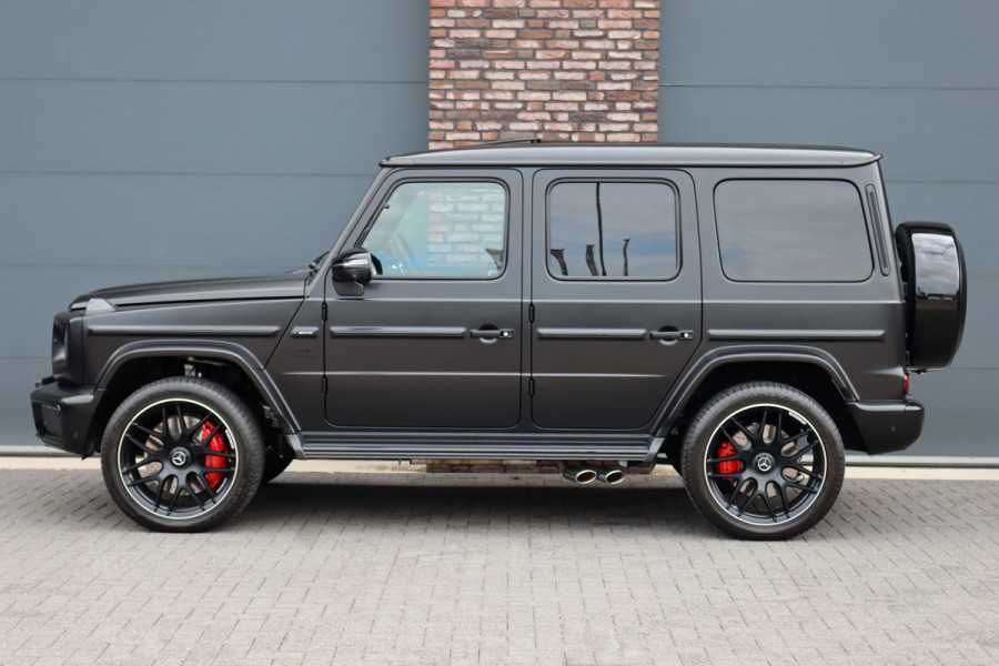 Mercedes-Benz G-Klasse AMG 63 V8 | Facelift | Techniekpakket | Performance-pakket | Distronic | AMG Drivers Package | Burmester | Nappa Leder | Verwarmd Stuurwiel | Trekhaak | Keyless Go | Massage | Matte PPF |
