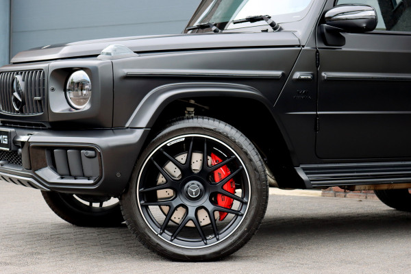 Mercedes-Benz G-Klasse AMG 63 V8 | Facelift | Techniekpakket | Performance-pakket | Distronic | AMG Drivers Package | Burmester | Nappa Leder | Verwarmd Stuurwiel | Trekhaak | Keyless Go | Massage | Matte PPF |
