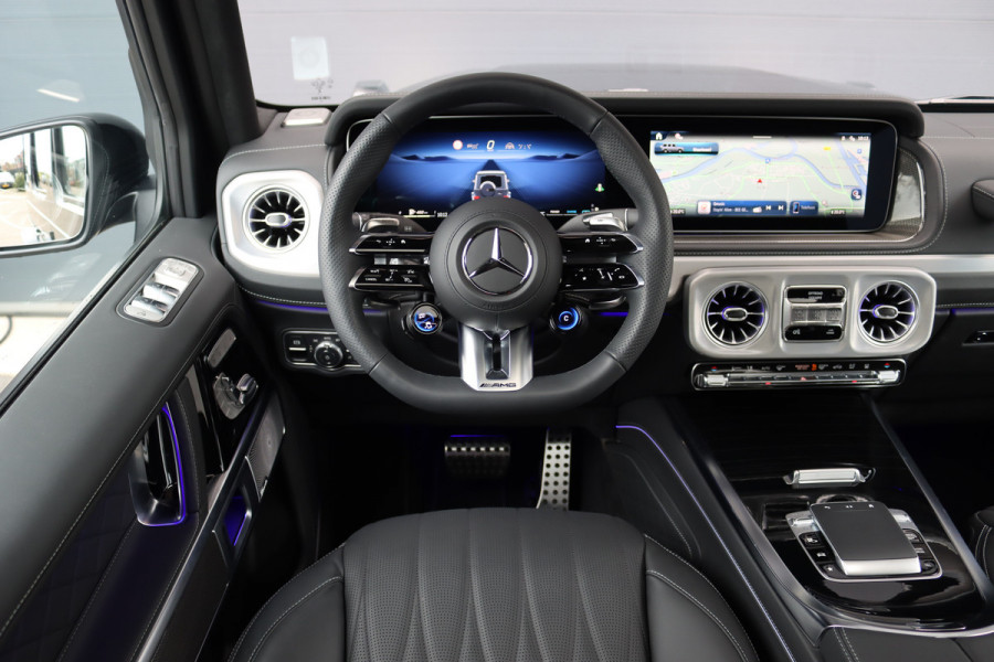 Mercedes-Benz G-Klasse AMG 63 V8 | Facelift | Techniekpakket | Performance-pakket | Distronic | AMG Drivers Package | Burmester | Nappa Leder | Verwarmd Stuurwiel | Trekhaak | Keyless Go | Massage | Matte PPF |