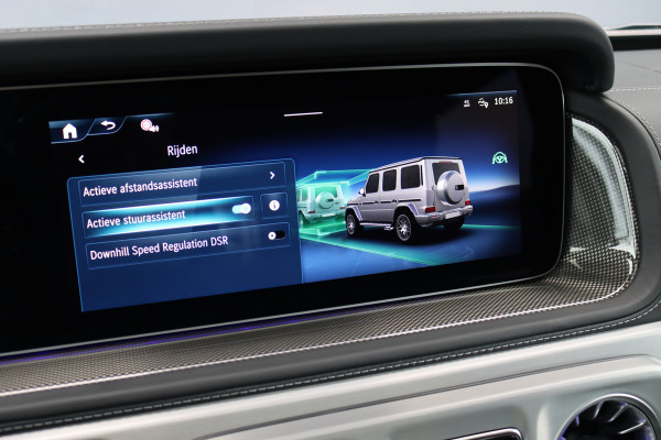 Mercedes-Benz G-Klasse AMG 63 V8 | Facelift | Techniekpakket | Performance-pakket | Distronic | AMG Drivers Package | Burmester | Nappa Leder | Verwarmd Stuurwiel | Trekhaak | Keyless Go | Massage | Matte PPF |