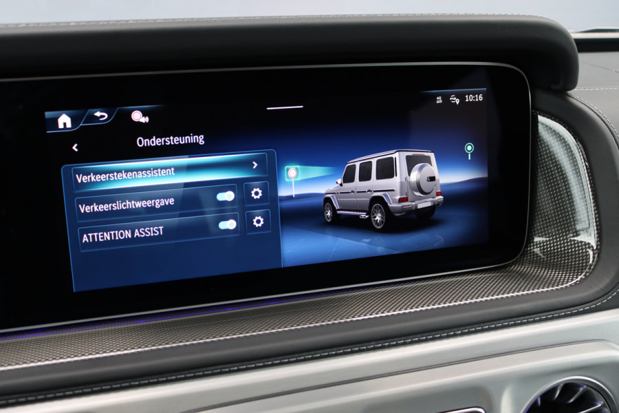 Mercedes-Benz G-Klasse AMG 63 V8 | Facelift | Techniekpakket | Performance-pakket | Distronic | AMG Drivers Package | Burmester | Nappa Leder | Verwarmd Stuurwiel | Trekhaak | Keyless Go | Massage | Matte PPF |