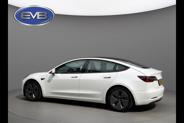 Tesla Model 3 Standard RWD Plus 60 kWh, facelift, parelmoer wit, panoramadak, lederen interieur, 360 camera