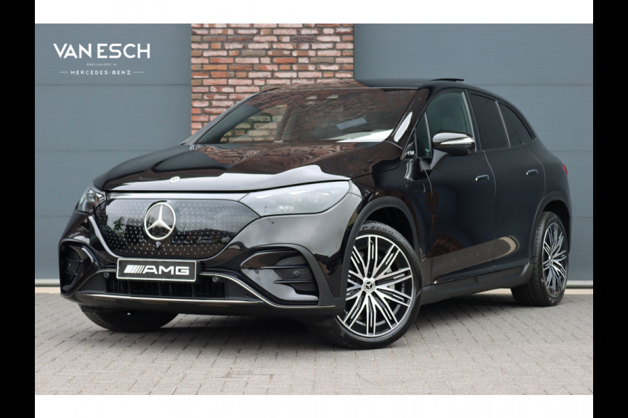 Mercedes-Benz EQE SUV 350 4MATIC AMG Line Premium+ 91 kWh | Hyperscreen | Luchtvering | Achterasbesturing | Distronic+ | Panoramadak | Burmester | Digital Light | Surround Camera | 22kW | Warmtepomp |