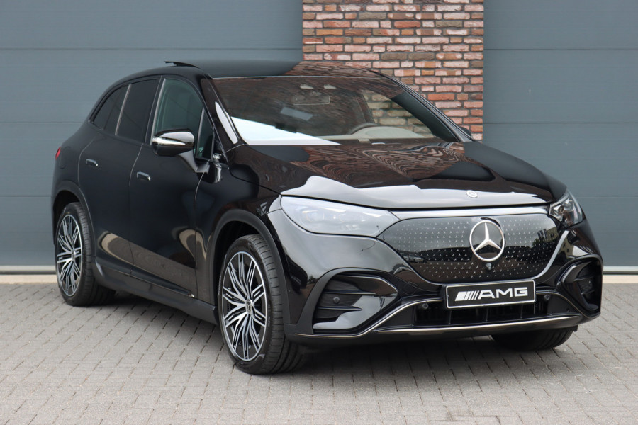 Mercedes-Benz EQE SUV 350 4MATIC AMG Line Premium+ 91 kWh | Hyperscreen | Luchtvering | Achterasbesturing | Distronic+ | Panoramadak | Burmester | Digital Light | Surround Camera | 22kW | Warmtepomp |