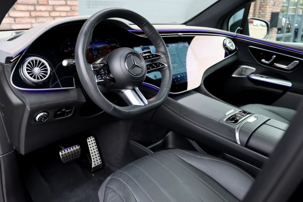 Mercedes-Benz EQE SUV 350 4MATIC AMG Line Premium+ 91 kWh | Hyperscreen | Luchtvering | Achterasbesturing | Distronic+ | Panoramadak | Burmester | Digital Light | Surround Camera | 22kW | Warmtepomp |