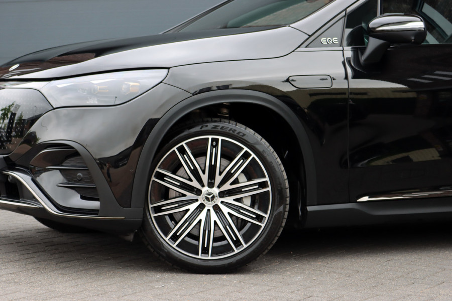 Mercedes-Benz EQE SUV 350 4MATIC AMG Line Premium+ 91 kWh | Hyperscreen | Luchtvering | Achterasbesturing | Distronic+ | Panoramadak | Burmester | Digital Light | Surround Camera | 22kW | Warmtepomp |