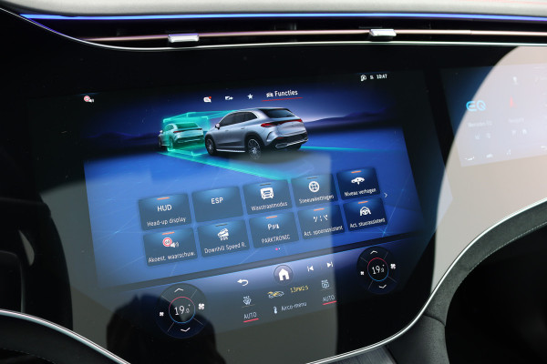 Mercedes-Benz EQE SUV 350 4MATIC AMG Line Premium+ 91 kWh | Hyperscreen | Luchtvering | Achterasbesturing | Distronic+ | Panoramadak | Burmester | Digital Light | Surround Camera | 22kW | Warmtepomp |