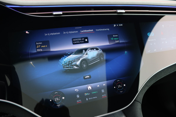Mercedes-Benz EQE SUV 350 4MATIC AMG Line Premium+ 91 kWh | Hyperscreen | Luchtvering | Achterasbesturing | Distronic+ | Panoramadak | Burmester | Digital Light | Surround Camera | 22kW | Warmtepomp |