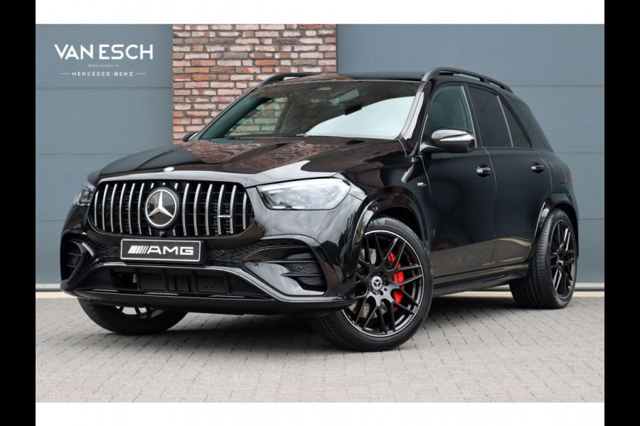 Mercedes-Benz GLE AMG 53 Hybrid 4MATIC+ | Luchtvering | Carbon | Distronic | Trekhaak | Burmester | Surround Camera | Verwarmd Stuurwiel | Panoramadak |