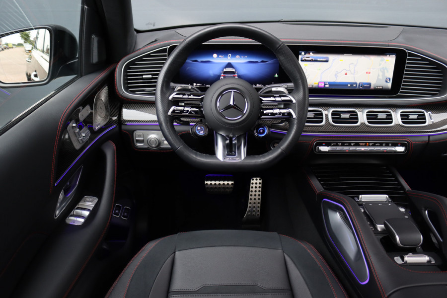 Mercedes-Benz GLE AMG 53 Hybrid 4MATIC+ | Luchtvering | Carbon | Distronic | Trekhaak | Burmester | Surround Camera | Verwarmd Stuurwiel | Panoramadak |