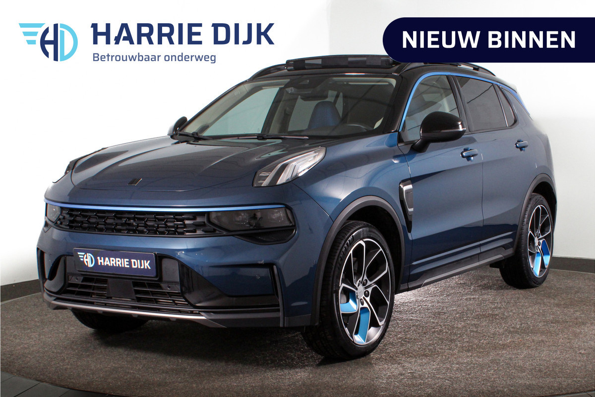 Lynk & Co 01 1.5 PHEV 261PK MY22 | Afn. Trekhaak | 360 Camera | 7 .4 kWh Boordlader | S/K-panodak | Adapt. Cruise | Memory | Elek. klep | LM 20" |
