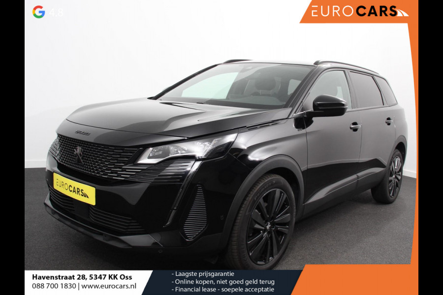 Peugeot 5008 1.2 PureTech GT Black Pack 7persoons Climate control Adaptive cruise control Achteruitrij camera Verwarmde voorstoelen Keyless Navigatie LED Apple Carplay/ Android Auto