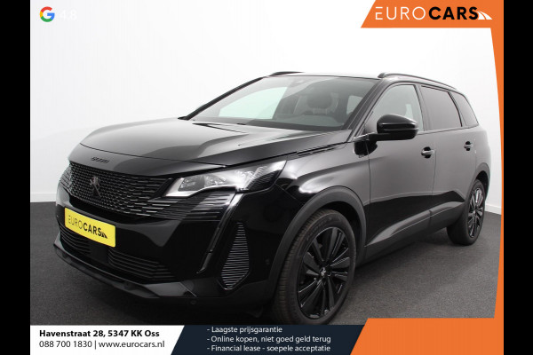 Peugeot 5008 1.2 PureTech GT Black Pack 7persoons Climate control Adaptive cruise control Achteruitrij camera Verwarmde voorstoelen Keyless Navigatie LED Apple Carplay/ Android Auto