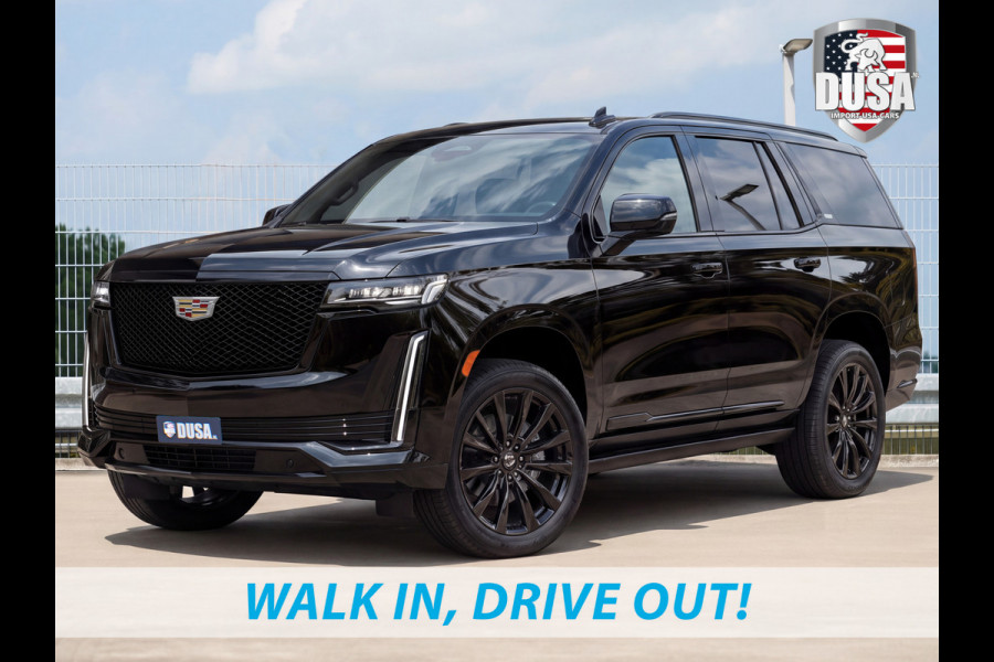 Cadillac Escalade Platinum Sport | 6.2L V8 | Excecutive Seats | 55 inch Curved horizon display | 42-Speaker AKG + Dolby Atmos