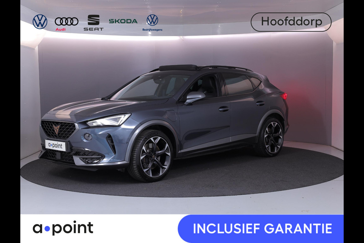 CUPRA Formentor 1.4 e-Hybrid VZ Performance 245 pk Automaat | Navigatie | Panoramadak | Parkeersensoren (Park assist) | Achteruitrijcamera | Lederen bekleding | Elektr. bestuurdersstoel met geheugen |