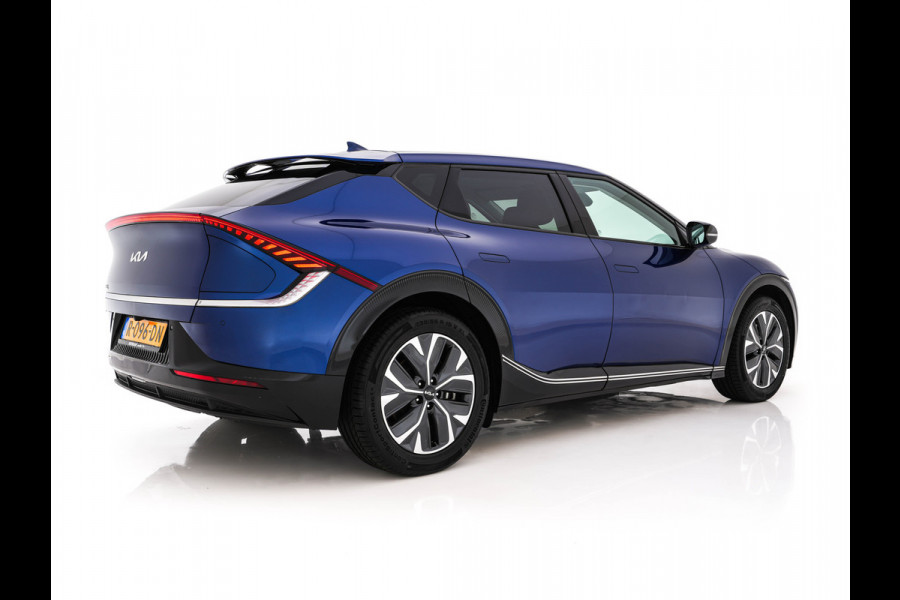 Kia Ev6 Plus 77.4 kWh [3-Fase-11kW] {SoH-96%} (INCL-BTW) Aut. *LEATHER | ADAPTIVE-CRUISE | DIGI-COCKPIT | MERIDIAN-AUDIO | MEMORY-PACK | FULL-LED | KEYLESS | CAMERA | DAB | BLIND-SPOT | NAVI-FULLMAP | PRIVACY-GLASS | AMBIENT-LIGHT | 19''