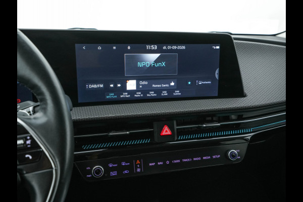 Kia Ev6 Plus 77.4 kWh [3-Fase-11kW] {SoH-96%} (INCL-BTW) Aut. *LEATHER | ADAPTIVE-CRUISE | DIGI-COCKPIT | MERIDIAN-AUDIO | MEMORY-PACK | FULL-LED | KEYLESS | CAMERA | DAB | BLIND-SPOT | NAVI-FULLMAP | PRIVACY-GLASS | AMBIENT-LIGHT | 19''