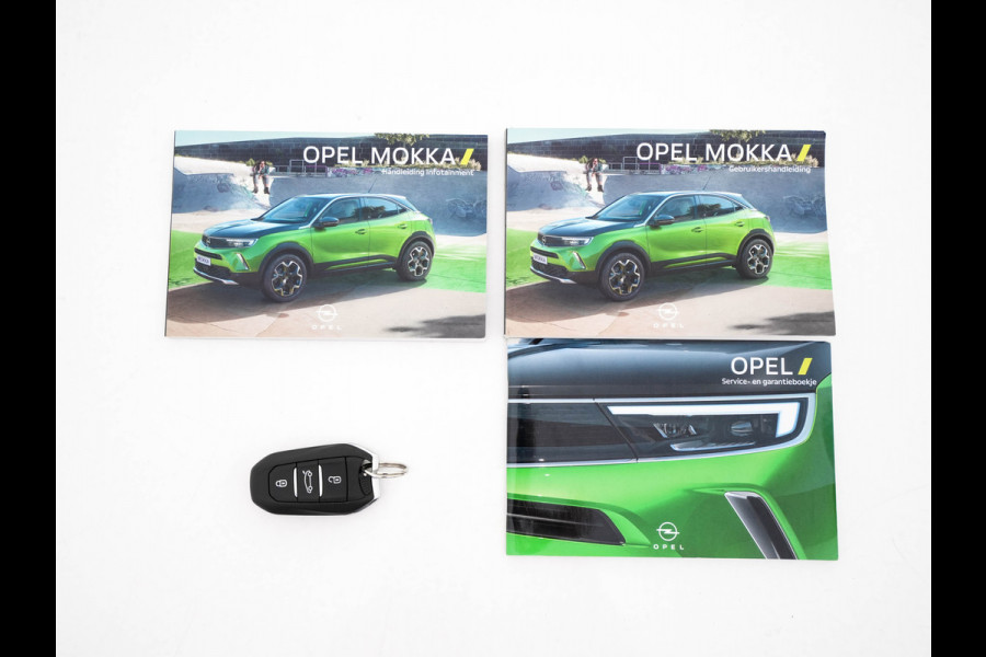 Opel Mokka Electric Level 4 50 kWh [3-Fase-11kW] {SoH-95%} (INCL.BTW) Aut. *HEATPUMP | LEATHER-FABRIC | DIGI-COCKPIT | FULL-LED | CAMERA | COMFORTSEATS | KEYLESS | DAB+ | ECC | CRUISE | 17''ALU*