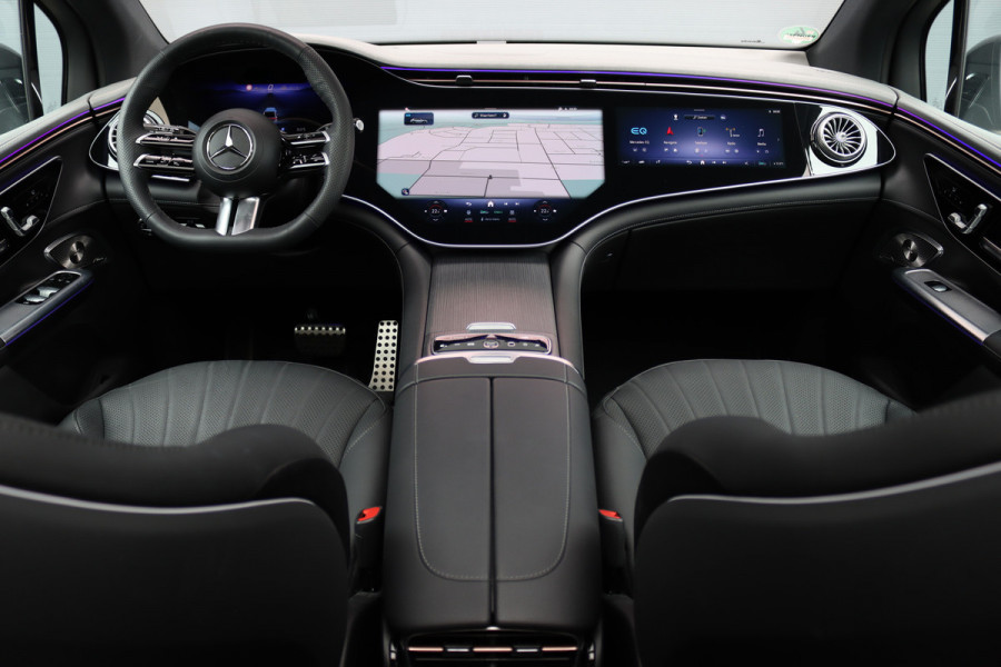 Mercedes-Benz EQE SUV 350 4MATIC AMG Line Premium+ 91 kWh | Hyperscreen | Luchtvering | Achterasbesturing | Distronic+ | Panoramadak | Burmester | Digital Light | Surround Camera | 22kW | Warmtepomp |