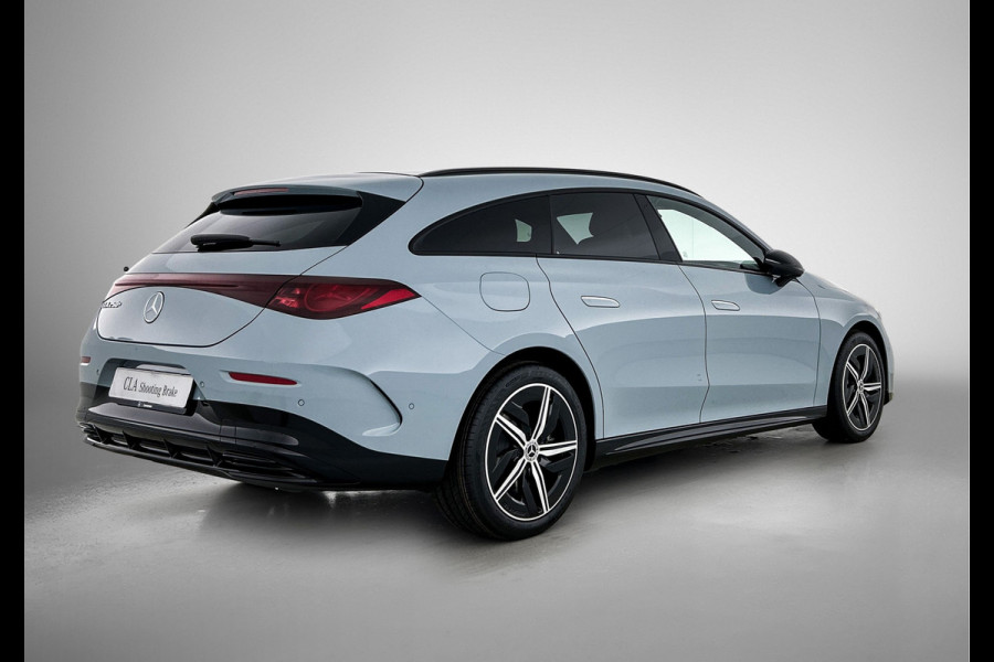 Mercedes-Benz CLA-Klasse Shooting Brake 250+ Business Solution AMG 85 kWh | Nightpakket | Trekhaak | Vast panoramadak | 18 inch vijfspaaks lichtmetalen AMG-velgen | URBAN GUARD | Massagefunctie | Sierdelen in openporig bruin eikenhout |