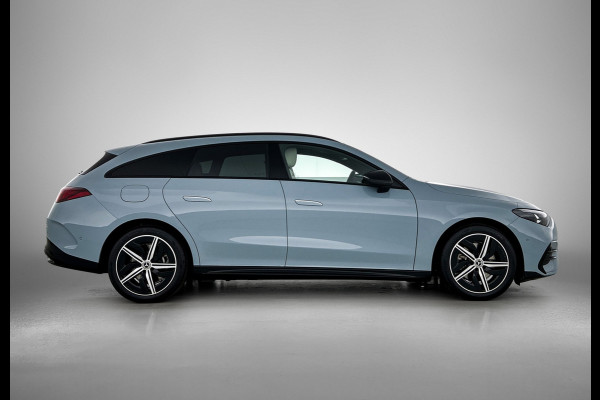 Mercedes-Benz CLA-Klasse Shooting Brake 250+ Business Solution AMG 85 kWh | Nightpakket | Trekhaak | Vast panoramadak | 18 inch vijfspaaks lichtmetalen AMG-velgen | URBAN GUARD | Massagefunctie | Sierdelen in openporig bruin eikenhout |