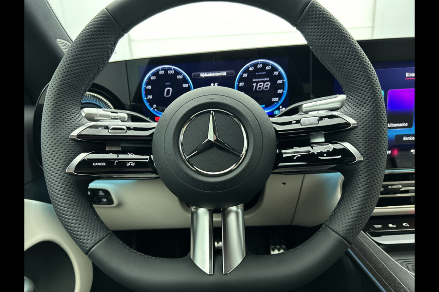 Mercedes-Benz CLA-Klasse Shooting Brake 250+ Business Solution AMG 85 kWh | Nightpakket | Trekhaak | Vast panoramadak | 18 inch vijfspaaks lichtmetalen AMG-velgen | URBAN GUARD | Massagefunctie | Sierdelen in openporig bruin eikenhout |