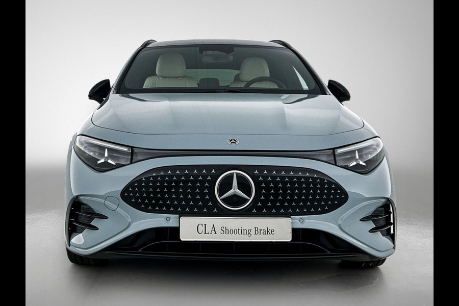 Mercedes-Benz CLA-Klasse Shooting Brake 250+ Business Solution AMG 85 kWh | Nightpakket | Trekhaak | Vast panoramadak | 18 inch vijfspaaks lichtmetalen AMG-velgen | URBAN GUARD | Massagefunctie | Sierdelen in openporig bruin eikenhout |