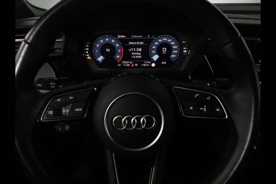 Audi A3 Sportback 30 TFSI Advanced edition 110 pk S-tronic | Navigatie | Trekhaak | Parkeersensoren achter | Cruise control | Apple Carplay/Android Auto |