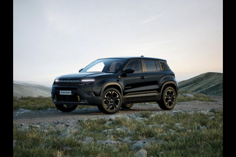 Jeep Avenger 85th Anniversary 54 kWh | Schuif/Kanteldak | Adapt. Cruise | Winter Pack | Warmtepomp | Handsfree Achterklep | Convenience Pack