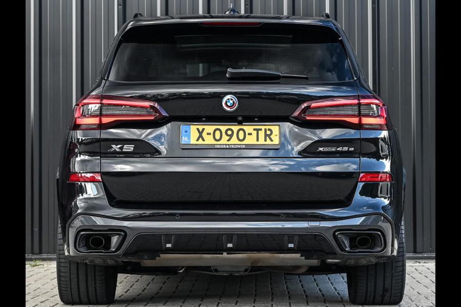 BMW X5 xDrive45e High Executive M-Sport | Panoramadak | Active Cruise | 360 Camera | HiFi | HUD | Luchtvering | Memory | Stoelverwarming | Ambiance Interieur | Trekhaak | Dealeronderhouden | BMW Laser |