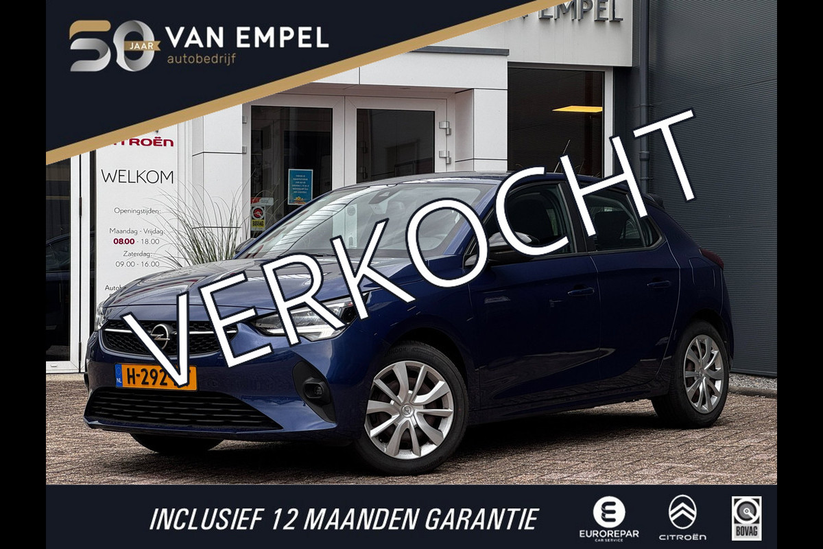 Opel Corsa 1.2 Edition | Automaat | NL-Auto |Navigatie | Parkeersensoren | Cruise Control