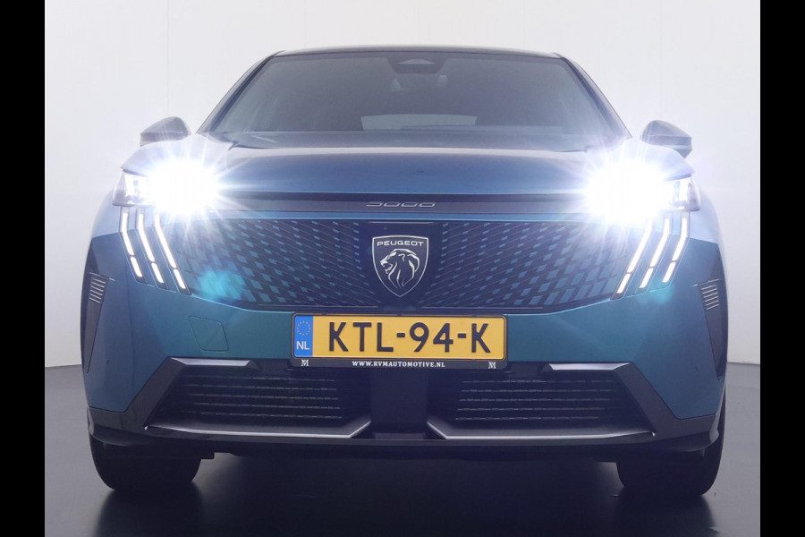 Peugeot E-3008 GT 73 kWh SOH 94% | VOOR & ACHTERSTOELEN VERWARMD | STUURVERWARMING | MEM. SEAT | STOEL MASSAGE | 360 CAMERA | DIRECT LEVERBAAR! | ADAP. CRUISE | VOLLEDIGE FABRIEKS GARANTIE TM 03-2027 |