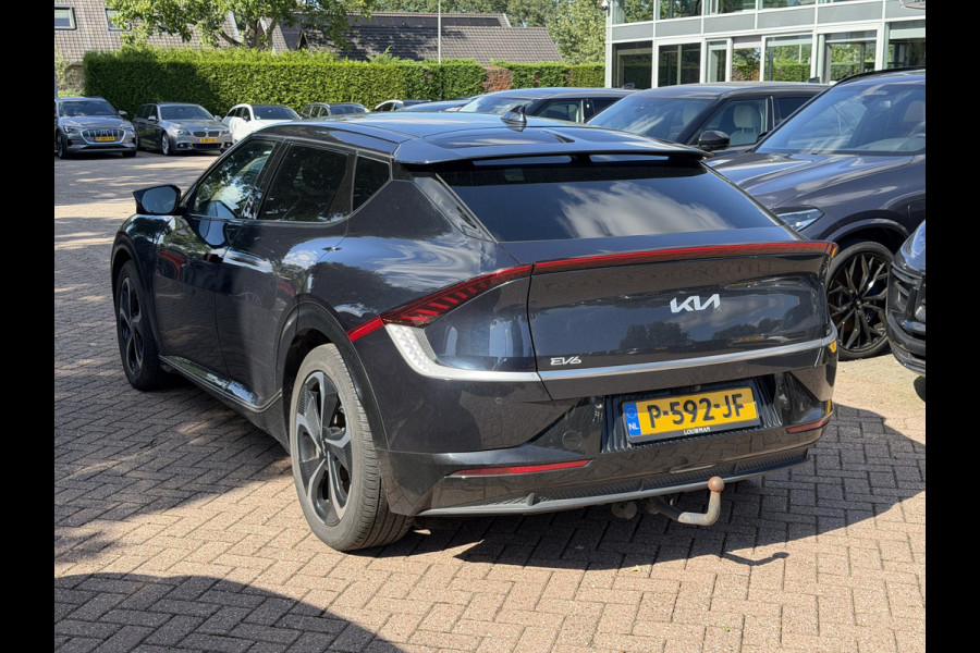 Kia Ev6 Plus AWD 77.4 kWh / SoH 90% / Trekhaak / Camera / V2L / Leder / CarPlay / 20'' / Keyless / Ventilatie+Verwarmd / Dodehoek / DAB / ACC / Warmtepomp