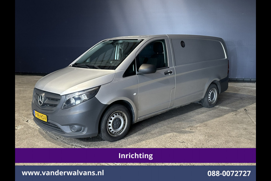 Mercedes-Benz Vito 114 CDI 136pk RWD L2H1 Inrichting Euro6 Airco | Camera | Navigatie | Cruisecontrol | Trekhaak Bijrijdersbank, Achterklep