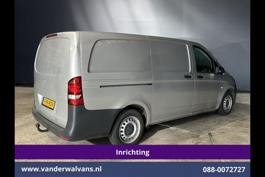 Mercedes-Benz Vito 114 CDI 136pk RWD L2H1 Inrichting Euro6 Airco | Camera | Navigatie | Cruisecontrol | Trekhaak Bijrijdersbank, Achterklep