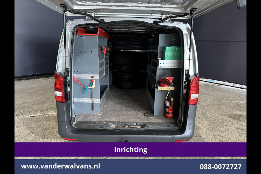 Mercedes-Benz Vito 114 CDI 136pk RWD L2H1 Inrichting Euro6 Airco | Camera | Navigatie | Cruisecontrol | Trekhaak Bijrijdersbank, Achterklep
