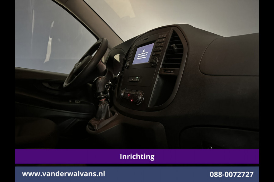 Mercedes-Benz Vito 114 CDI 136pk RWD L2H1 Inrichting Euro6 Airco | Camera | Navigatie | Cruisecontrol | Trekhaak Bijrijdersbank, Achterklep