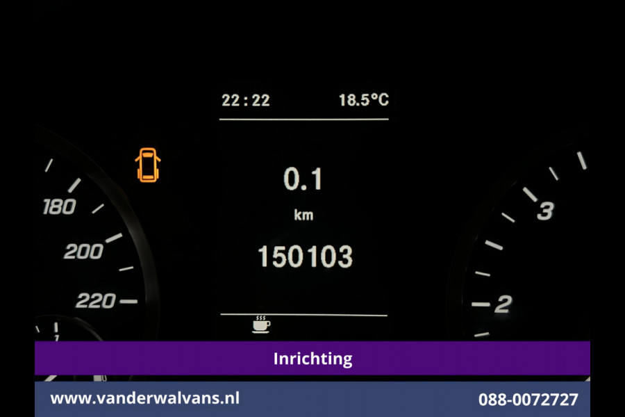 Mercedes-Benz Vito 114 CDI 136pk RWD L2H1 Inrichting Euro6 Airco | Camera | Navigatie | Cruisecontrol | Trekhaak Bijrijdersbank, Achterklep