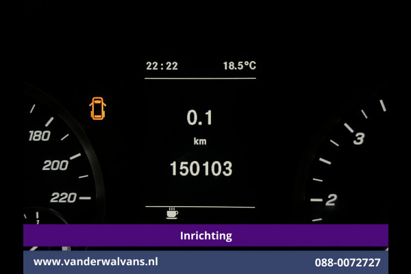 Mercedes-Benz Vito 114 CDI 136pk RWD L2H1 Inrichting Euro6 Airco | Camera | Navigatie | Cruisecontrol | Trekhaak Bijrijdersbank, Achterklep