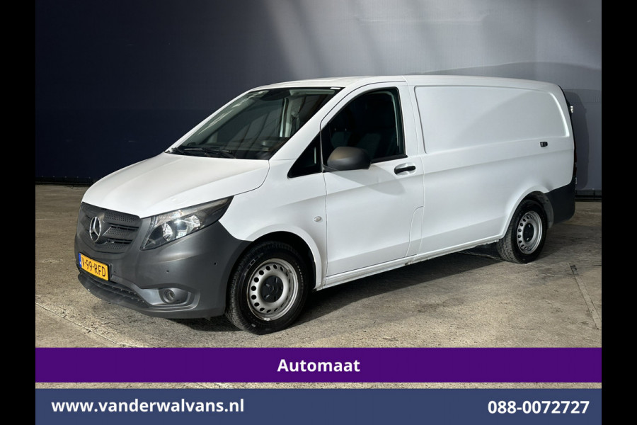 Mercedes-Benz Vito 114 CDI 136pk 9G-Tronic Automaat L2H1 Inrichting Euro6 Airco | Camera | Navigatie | Apple Carplay Android Auto, Cruisecontrol, Trekhaak, Parkeersensoren, Bijrijdersbank