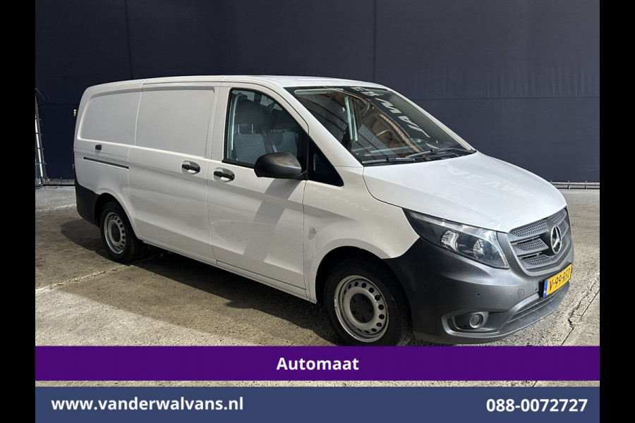 Mercedes-Benz Vito 114 CDI 136pk 9G-Tronic Automaat L2H1 Inrichting Euro6 Airco | Camera | Navigatie | Apple Carplay Android Auto, Cruisecontrol, Trekhaak, Parkeersensoren, Bijrijdersbank