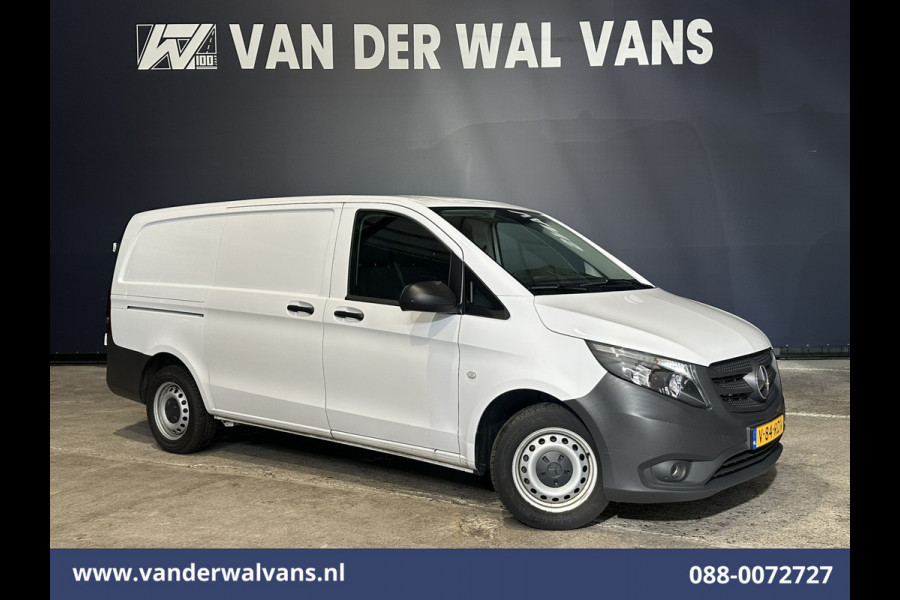 Mercedes-Benz Vito 116 CDI 164pk L2H1 Euro6 Airco | Camera | Apple Carplay | Cruisecontrol Android Auto, Bijrijdersbank