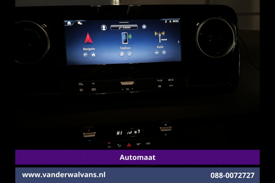 Mercedes-Benz Sprinter 317 CDI 170pk 9G-Tronic Automaat L2H2 2025 MODEL XL MBUX Euro6 Airco | Camera | Navigatie | LED | Adaptieve Cruisecontrol Chauffeursstoel, Stoelverwarming, Parkeersensoren, Bijrijdersbank