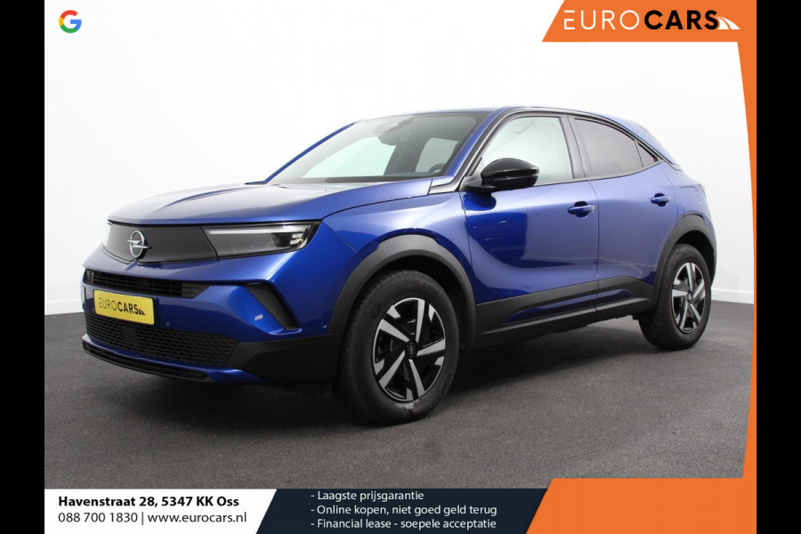 Opel Mokka 1.2 Turbo Hybrid Edition Navigatie Apple Carplay/Android Auto Camera Parkeersensoren Adaptieve Cruise Control Stoel- en stuurverwarming Dodehoek assistent Climate Control Virtual Cockpit Full led Lichtmetalen velgen