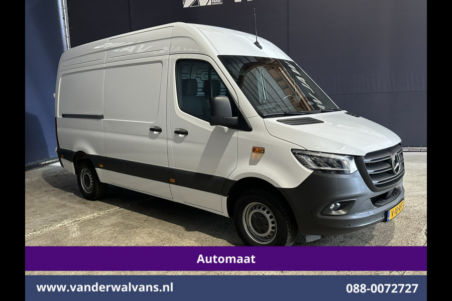 Mercedes-Benz Sprinter 317 CDI 170pk 9G-Tronic Automaat L2H2 2025 Model Euro6 Airco | Camera | Navigatie | Adaptieve Cruisecontrol | LED Chauffeursstoel, Stoelverwarming, Parkeersensoren, Bijrijdersbank, XL MBUX