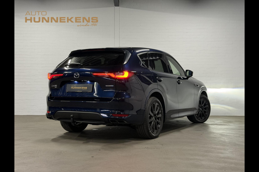 Mazda CX-60 2.5 e-SkyActiv PHEV Homura Trekhaak | Adapt. cruise | Stoelventilatie | 360 camera | Head-up | Stuur-/Stoelverwarming | Bose | Dodehoek | Achterbank verwarmd