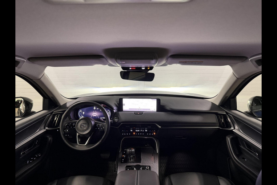 Mazda CX-60 2.5 e-SkyActiv PHEV Homura Trekhaak | Adapt. cruise | Stoelventilatie | 360 camera | Head-up | Stuur-/Stoelverwarming | Bose | Dodehoek | Achterbank verwarmd